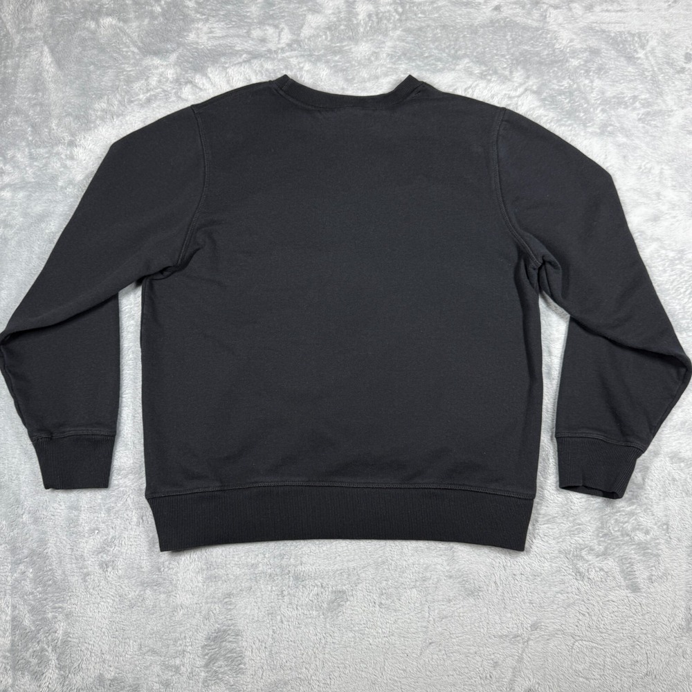 Young Reckless Womens Sweatshirt L Black Spellout LA Script Urban Streetwear - Picture 14 of 16